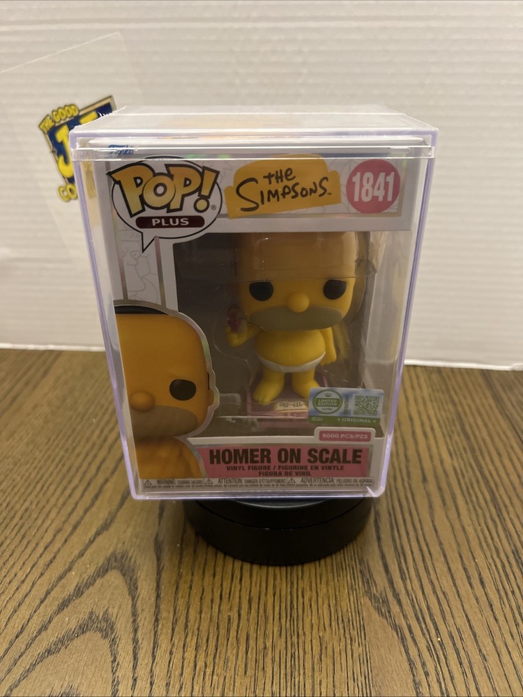 Funko Pop! HOMER On Scale #1841 The Simpsons Funko Shop Plus Exclusive LE 5000