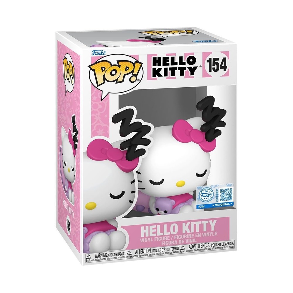 Funko Pop Sanrio Hello Kitty Sleeping Exclusive # 154 With Protector PreSale