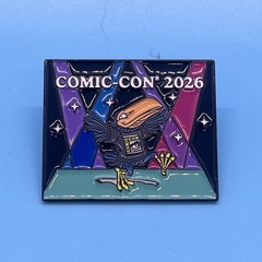 San Diego Comic Con SDCC 2026 Event Attendee Enamel Exclusive Toucan Pin New!