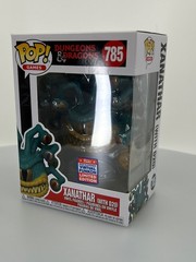 Dungeons & Dragons Metallic Xanathar with D20 – Pop! Vinyl FunKon 2021 NOT MINT