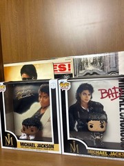 Funko POP! Albums Michael Jackson Set of 2 Thriller BAD Figures