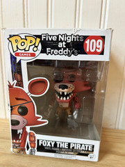 Five Nights At Freddys Foxy The Pirate Funko Pop #109 Damaged Box See Pics