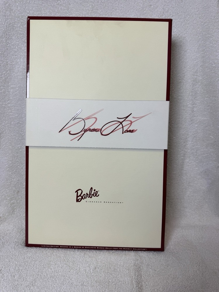 Cinnabar Sensation Barbie Byron Lars Runway Collection NRFB w/ Shipper Box 19848