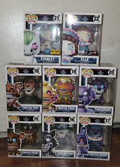 EVERYTHING MUST GO FNAF Twisted Ones Funko Pop Ella Wolf Stanley