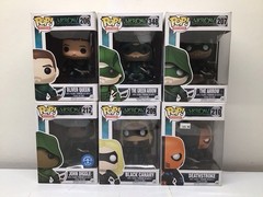 Funko POP! Green Arrow: The Television Series Lot 6 206, 207, 209, 210, 212, 348