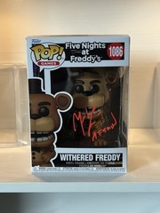 Signed by Matthew Lillard,SWAU cert: 5 Nights at Freddy’s – Withered Freddy 1086