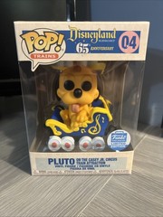 Funko Pop! Trains: Disneyland 65th Anniversary – Pluto on the Casey JR #04 Mint