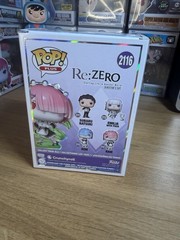 Funko Pop! Re:Zero – Ram #2116 GITD Signed & Quoted by Ryan Bartley + Prime COA