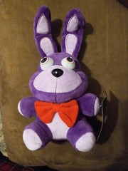 FUNKO FIVE NIGHTS AT FREDDY’S 9″ BONNIE PLUSH FNAF 2016 PURPLE RARE New Tags