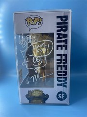 2024 Fundays Pirate Freddy Gold Funko Pop LE 350 Signed by Funmaker Mike