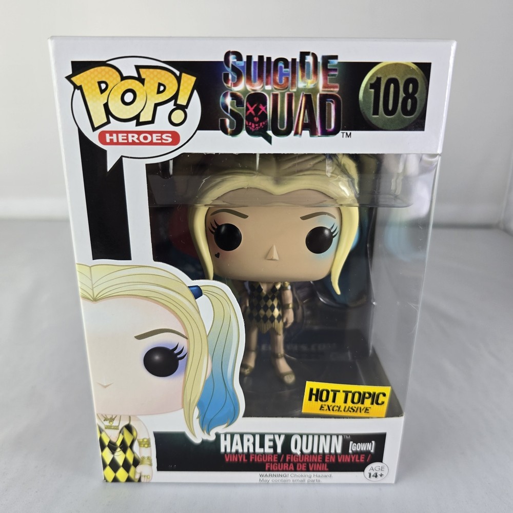 Funko Pop! DC Universe #108 Harley Quinn Hot Topic (Exclusive) Vinyl Figurine