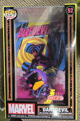 Target Exclusive Funko Pop! Marvel Comic Covers #52 Daredevil Black Light