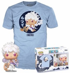 One Piece Funko Pop! Tees Exclusive Gear 5 Luffy Sealed LARGE Size T-Shirt