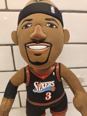 2016 Bleacher Creatures Hardwood Classics NBA Allen Iverson Fabric Plush Figure