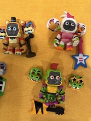 Funko Snaps – FNAF Security Breach Five Nights at Freddys Figures Lot – Fun!