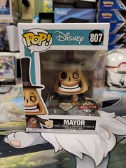 Funko Pop Nightmare Before Christmas Mayor 807 Diamond Collection