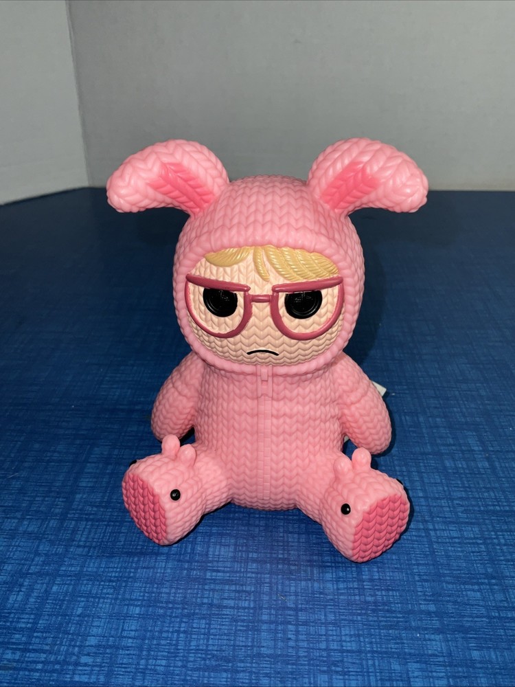 Ralphie A Christmas Story Vinyl Figure Handmade by Robots Pink Bunny 5 Inch