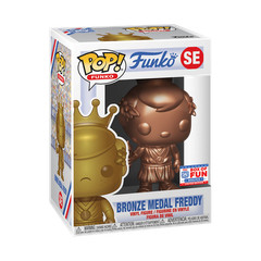 Bronze Medal Freddy Metallic