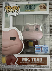 Funko Pop! Disney Adventures of Ichabod & Mr. Toad 2024 NYCC #1496 Ships Free