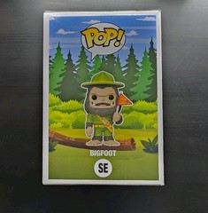Funko Fundays SDCC 2023 Bigfoot 6 Inch Pop LE 850 Dark Brown Black red flag