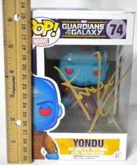 Funko Pop Yondu 74 Guardians of the Galaxy Complete w/ Box Signed AUTOGRAPHED