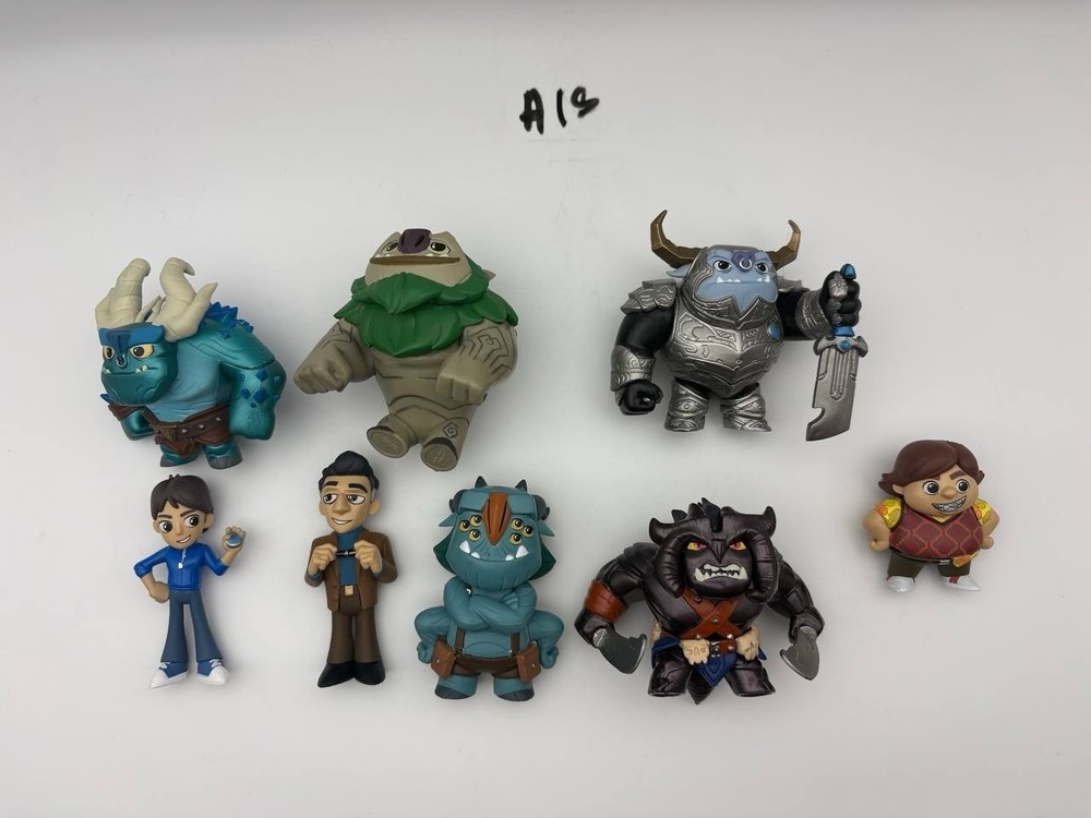 Fantasy Creature Figure Lot Dragon Monster Onward Style Characters 9pc