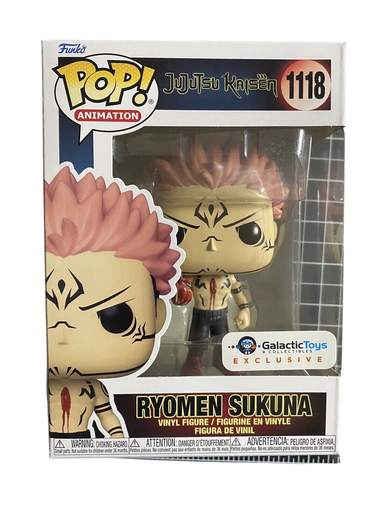 Galactic Toys Exclusive Funko Pop! Animation: JJK- Sukuna w/ Heart Chase Glow