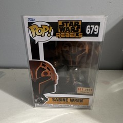 NEW FUNKO POP! SABINE WREN #679 BOX LUNCH STAR WARS REBELS EXCLUSIVE W/PROTECTOR