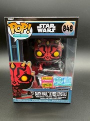 Funko Pop! Star Wars Darth Maul Kyber Crystal #848 2026 Summer Con LE 9500
