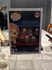 Funko Pop! Vinyl: Jujutsu Kaisen Sukuna Ray Chase Signed COA And Painted Remark!