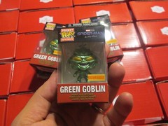 FUNKO POP POCKET KEYCHAIN SPIDER MAN NO WAY HOME GREEN GOBLIN METALLIC BOX LUNCH