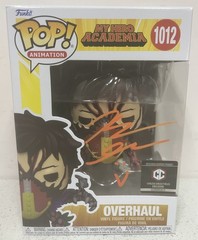 Kellen Goff Signed Funko Pop #1012 My Hero Academia Overhaul PSA COA