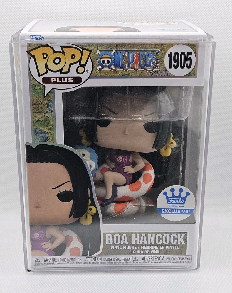 Funko Exclusive Pop! Plus One Piece Boa Hancock #1905 Anime Vinyl w/Hard Case **