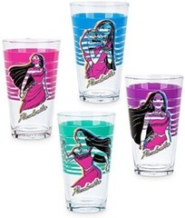 Disney Store Pocahontas Funko Pop Drinking Glasses Retro 90’s Tumblers NEW