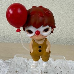 Pop Mart Japan Hirono Little Mischief Series Persona Figure Red Balloon Mask