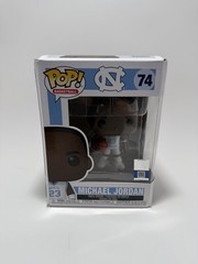 Funko Pop! Vinyl: Michael Jordan #74 North Carolina White Jersey Figure