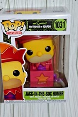 Funko Pop! TV: #1031 The Simpsons Jack-In-The-Box Homer Treehouse Of Horror NIB