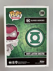 Funko Pop White Lantern Sinestro Funkon 2021 Exclusive DC Comics Limited Edition