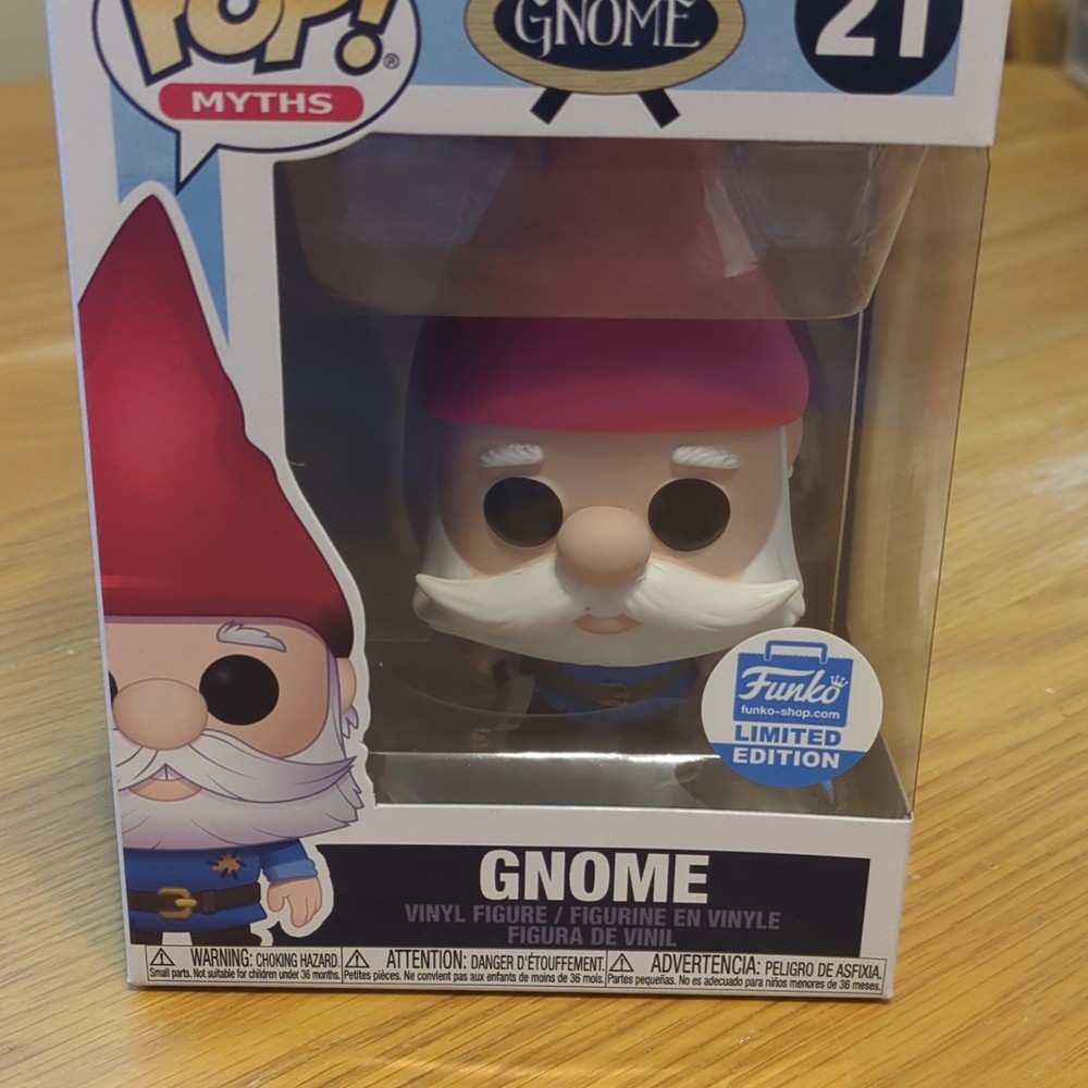 Funko Pop! Myths Gnome #21 Vinyl Figure Funko Shop Exclusive Limited Ed