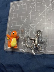 Charmander Iridescent Shine + Chrome 25 Years Pokémon Figure Jazwares 3” Set Lot