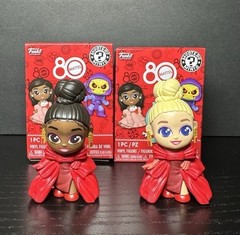 Funko Mystery Minis Mattel 80th Anniversary 1/36 & 1/24 Rare Barbie Figure Pair