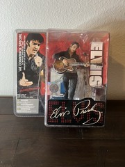 McFarlane Toys Elvis Presley ’68 Comeback Special Figure w/ Diorama Base