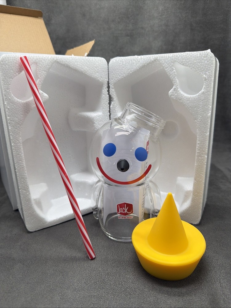 Jack In The Box Limited Edition Jack Sipper Glass Cup