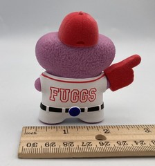 Fuggler Figure 250 Years USA Anniversary PULL MY FINGER Rare Flocked Gaptooth Mc