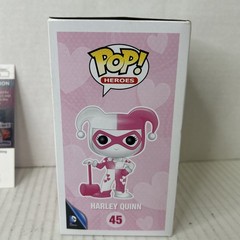 Harley Quinn Funko 45 Pink Amanda Conner Signed JSA COA