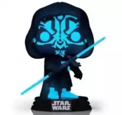 Funko Star Wars Specialty Series POP Darth Maul Hologram Glow In The Dark Vinyl