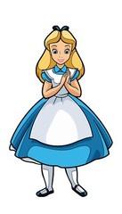 FIGPIN Alice In Wonderland Alice Pin #604 New
