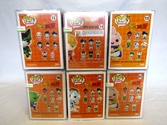 Funko Pop! Lot of 6 DBZ Dragon Ball Z ALL EXCLUSIVE 13, 14, 111, 760 845, 847