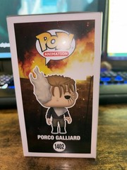 Funko Pop! Attack On Titan Porco Galliard SE #1402 Signed by Kellen Goff