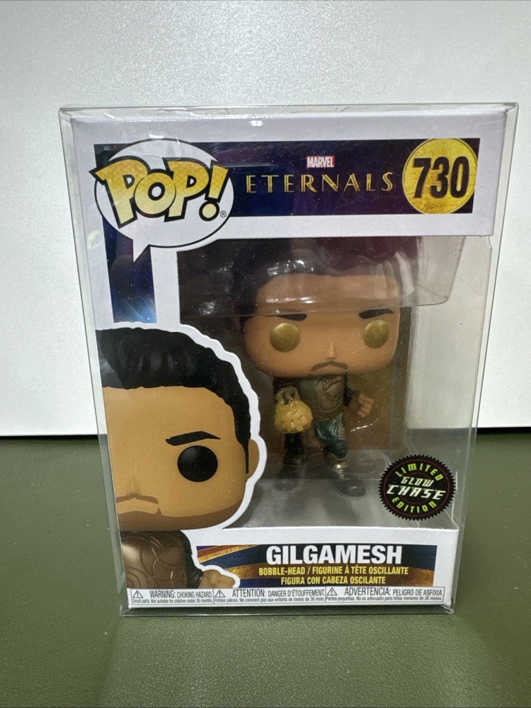 Funko Marvel Eternals: Gilgamesh #730 Limited Glow In The Dark Chase W Protector